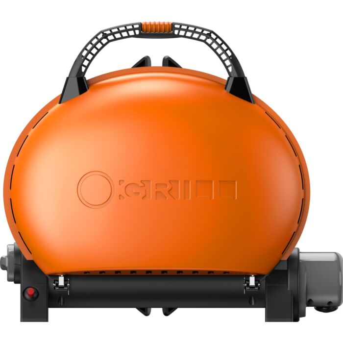 O-Grill Gasgrill «500», mit Gusseisenrost, 2,7 kW Leistung , orange
