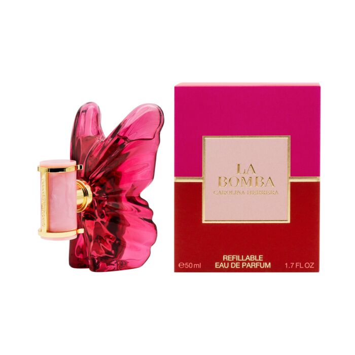 Eau de parfum Carolina Herrera « La Bomba », floral-fruité, 50 ml