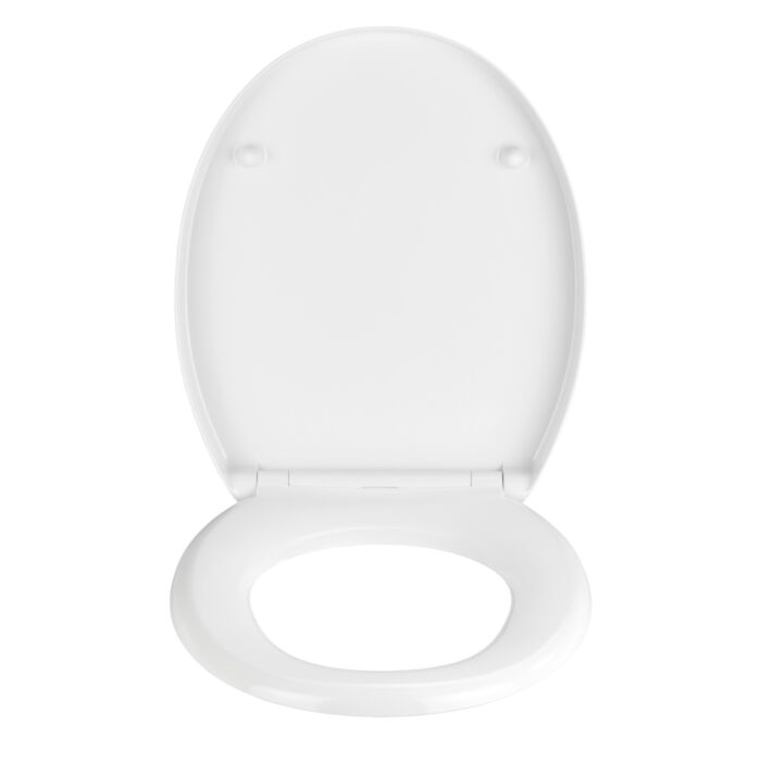 Siège de WC « Crevada » en Duro Unbreakable®, système d'abaissement automatique, extrêmement résistant