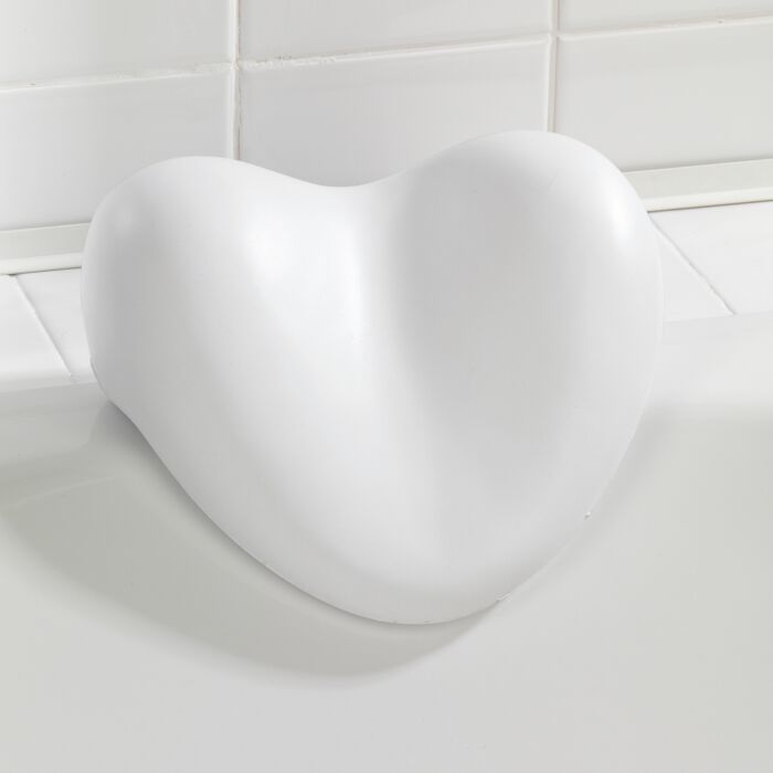 Repose-tête « Tropic », forme ergonomique, antidérapant pour le rebord de la baignoire