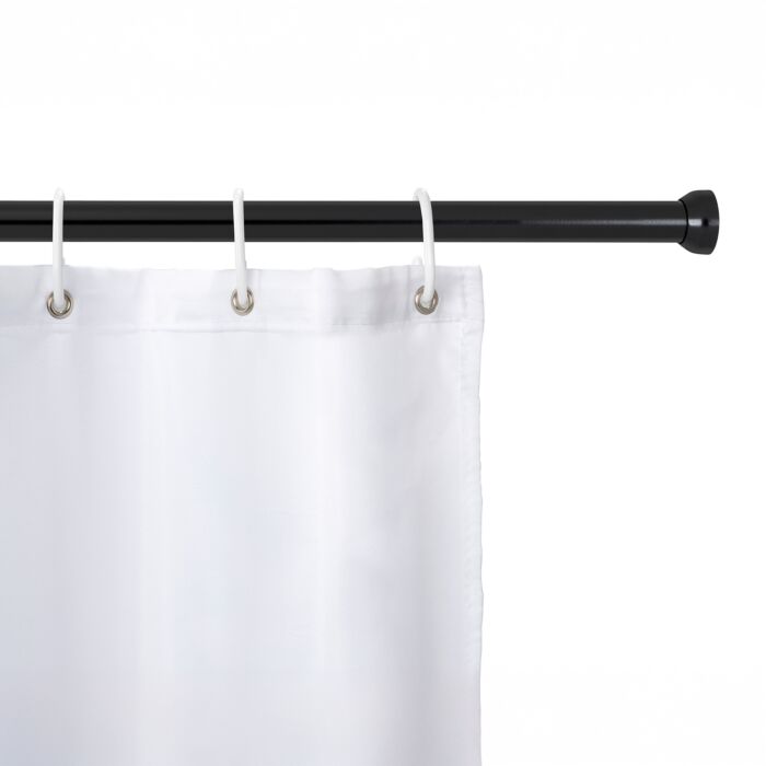 Barre de douche télescopique, 110-185 cm, sans perçage, en aluminium inoxydable