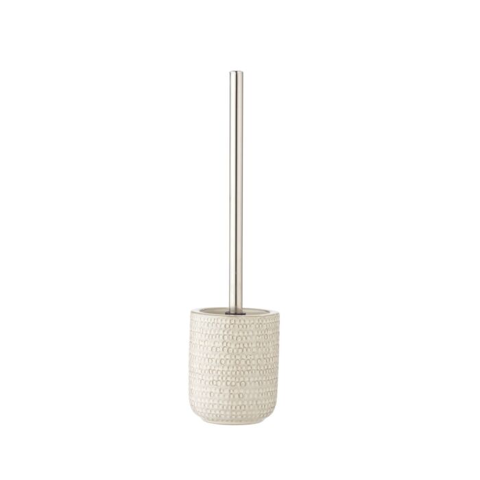 Ensemble brosse WC « Pergole », céramique avec lasure à effet, avec brosse
