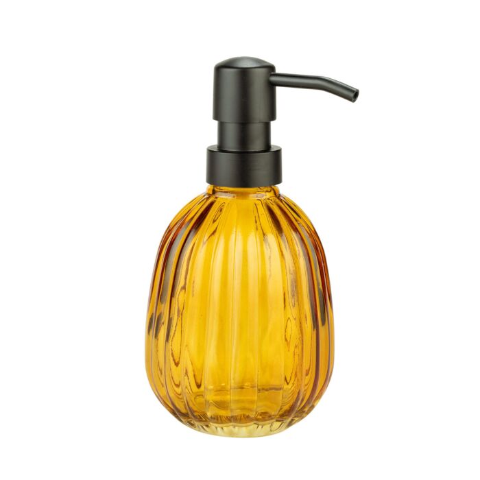 Seifenspender «Pompei», Glas mit Rillenstruktur, ca. 350 ml main product photo