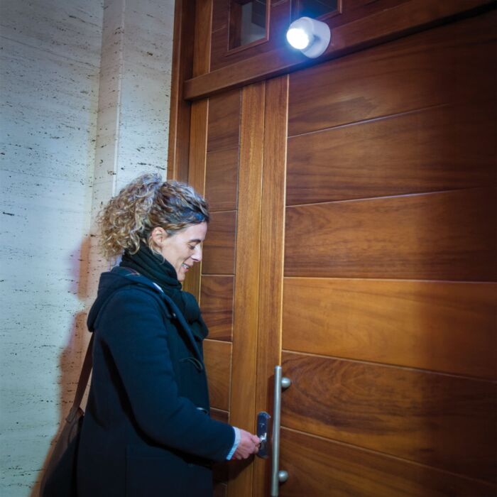 Vigilamp LED–Sensorlampe Indoor/Outdoor, kabellos und wetterfest
