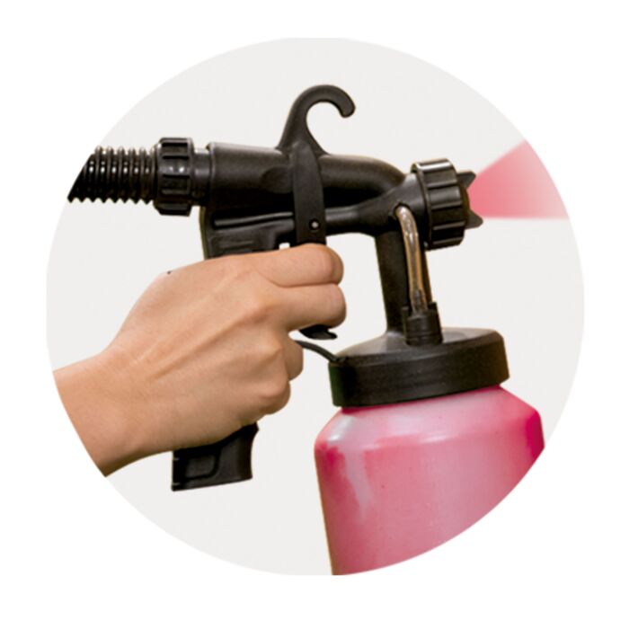 Total Painter Farbspritzpistole, 800 ml Behälter