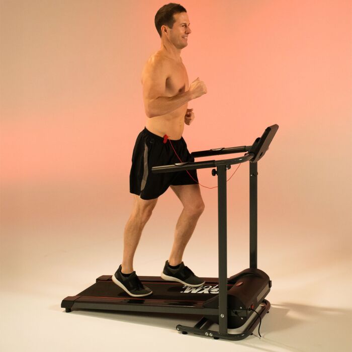 Tapis de course Gymform « Slim Fold », pliable, avec support pour tablette
