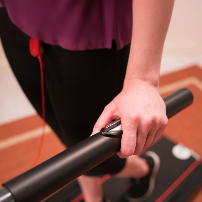 Tapis de course Gymform « Slim Fold », pliable, avec support pour tablette