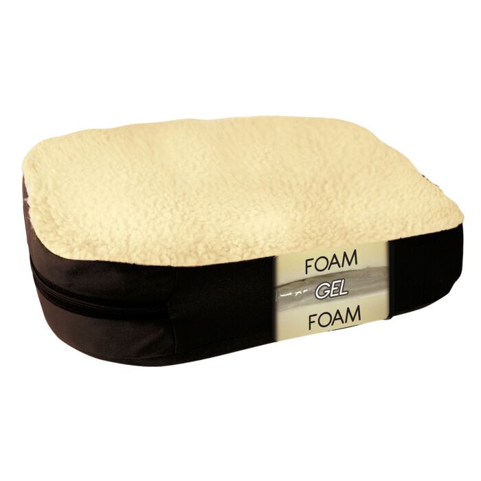 Dualuxe Sitzkissen Gel Comfort, druckentlastend mit Gelkern