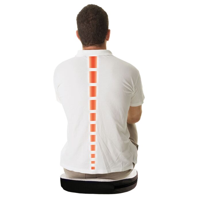 Dualuxe Sitzkissen Gel Comfort, druckentlastend mit Gelkern