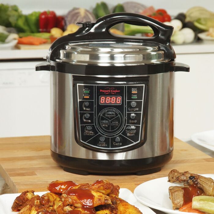 Starlyf Multikocher «Pressure Cooker», 4 l, mit Timer und Kochprogrammen