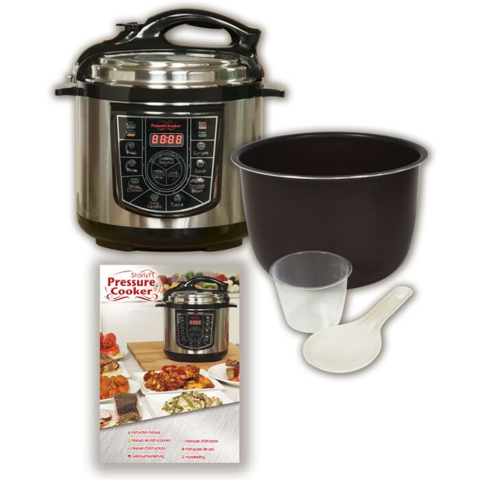 Starlyf Multikocher «Pressure Cooker», 4 l, mit Timer und Kochprogrammen