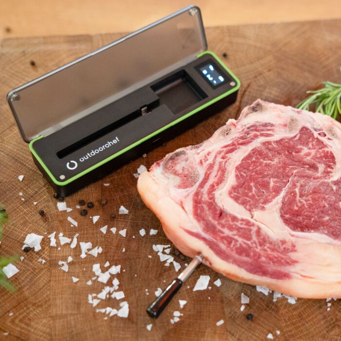 Outdoorchef Grillthermometer «Easy Check», kabellos mit App, 2 Messfühler