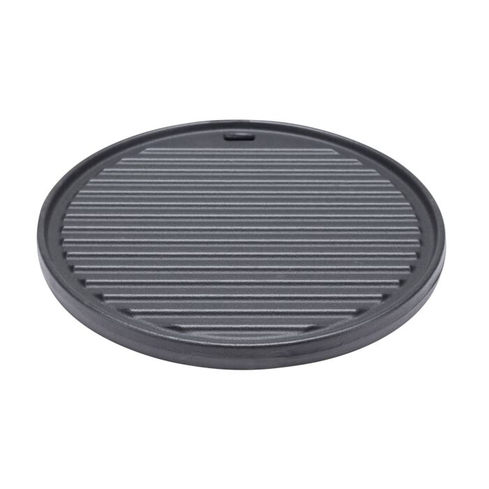Plaque de cuisson en fonte Nouvel « Flamino », ronde, Ø 30 cm, utilisable des deux côtés
