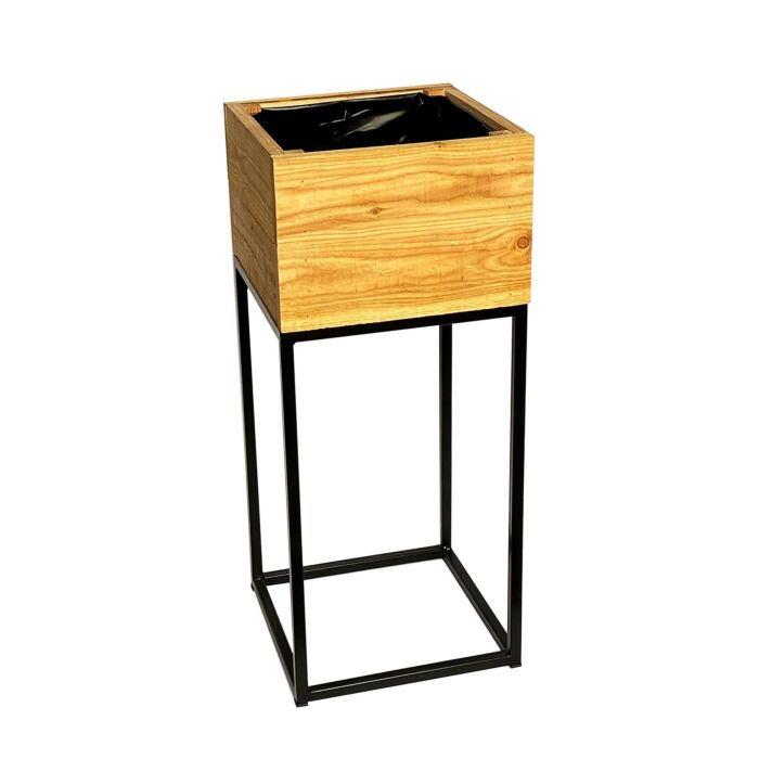 Jardinière surélevée en bois/métal «Douglas»