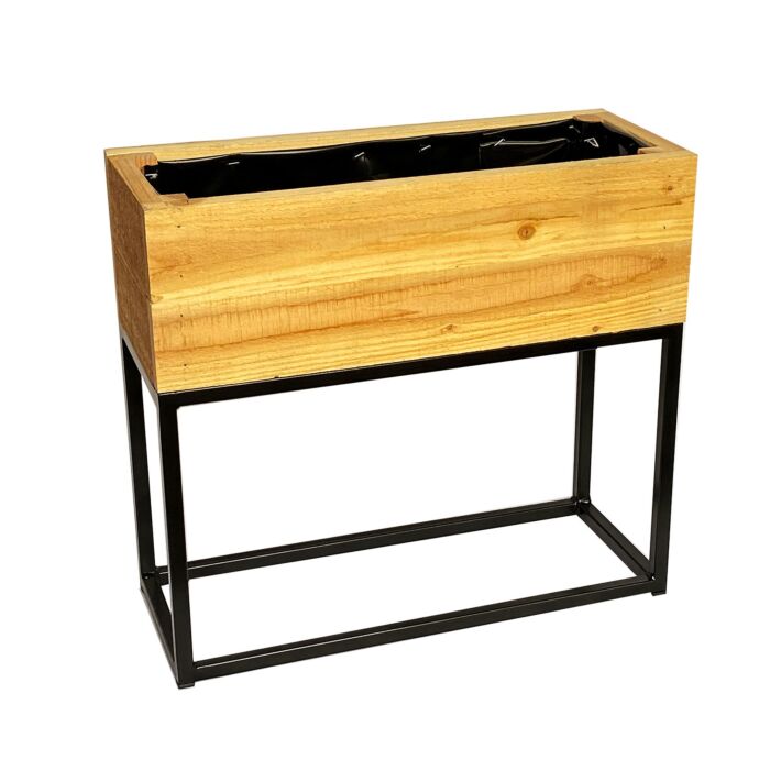 Jardinière surélevée en bois/métal «Douglas»