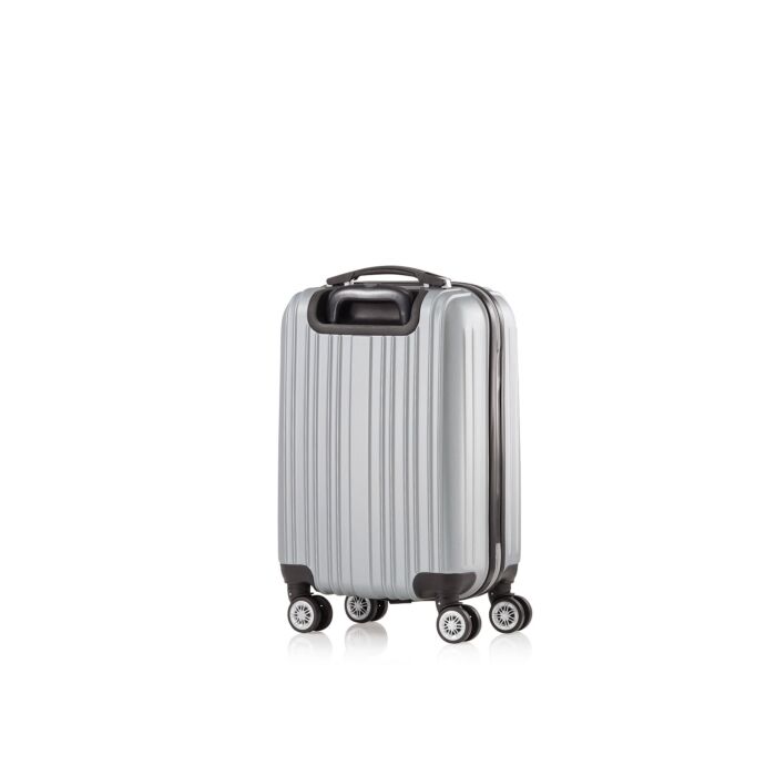 Valise cabine PackEasy « Genève », 8 roulettes, serrure TSA, 43 l
