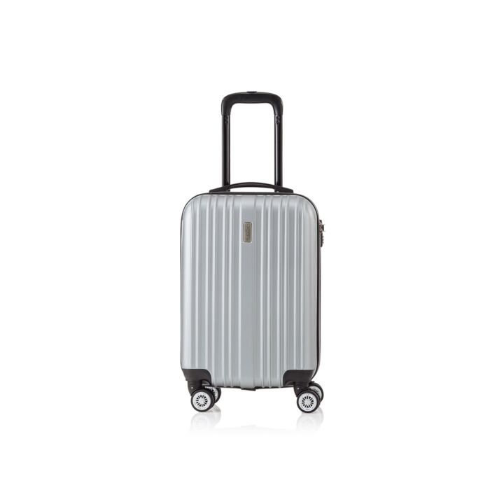 Valise cabine PackEasy « Genève », 8 roulettes, serrure TSA, 43 l