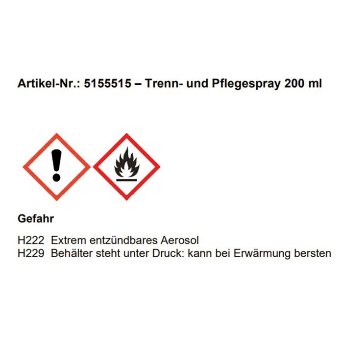 Outdoorchef Trenn- und Pflegespray, 200 ml