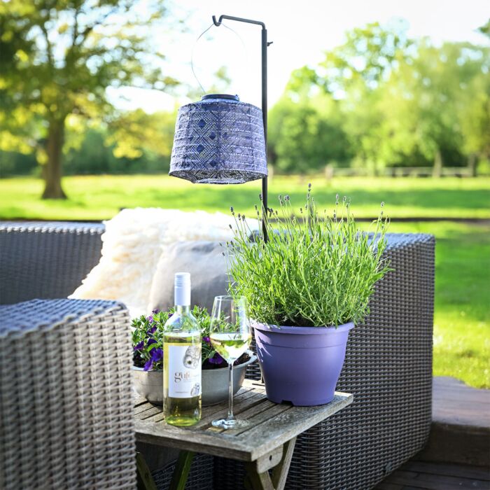 Lumiz Solar-Lampion «Lampshade», wetterfest, 14x20 cm