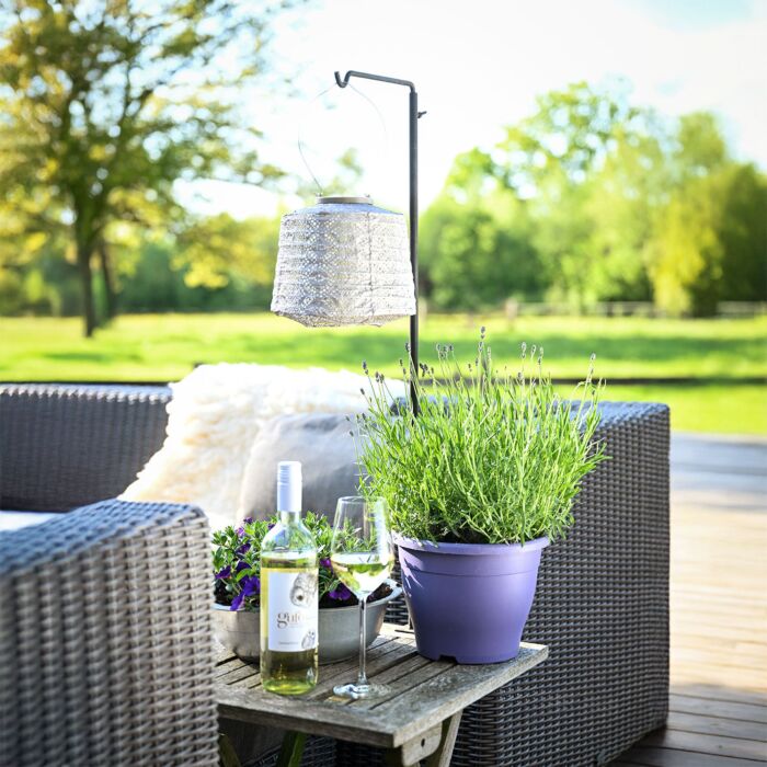 Lumiz Solar-Lampion «Lampshade», wetterfest, 14x20 cm