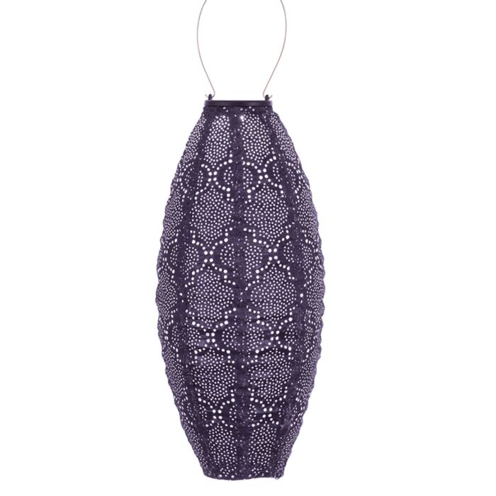 Lumiz Solar-Lampion «Long oval», wetterfest, 45x20 cm