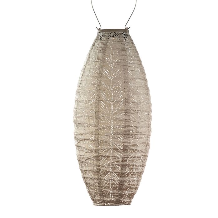 Lumiz Solar-Lampion «Long oval», wetterfest, 45x20 cm
