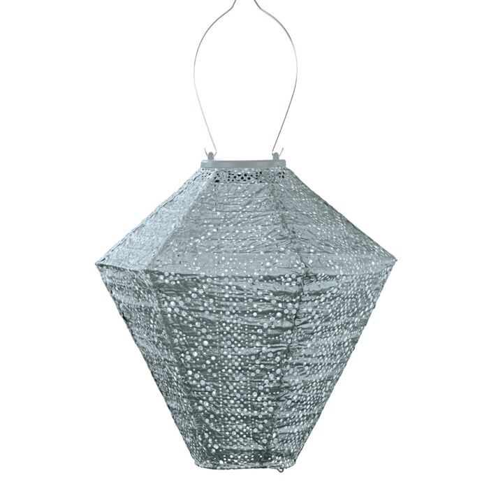 Lumiz Solar-Lampion «Diamond», wetterfest, 28x28 cm