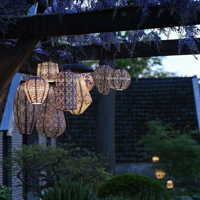 Lumiz Solar-Lampion «Lampshade», wetterfest, 43x28 cm