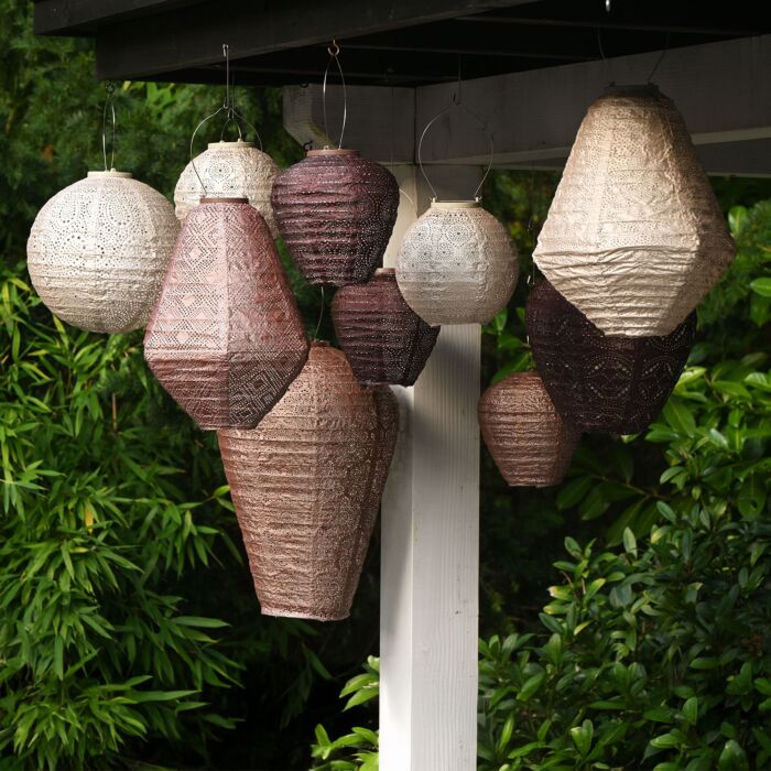 Lumiz Solar-Lampion «Jar», wetterfest, 33,7x30 cm