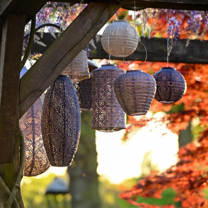 Lumiz Solar-Lampion «Jar», wetterfest, 33,7x30 cm