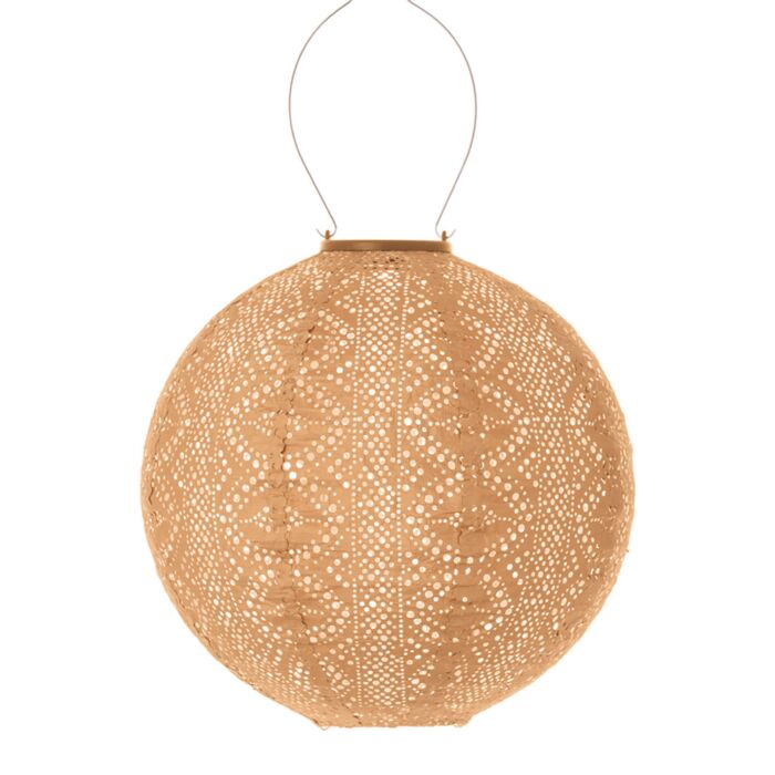 Lumiz Solar-Lampion «Round», wetterfest, 28,9x30 cm