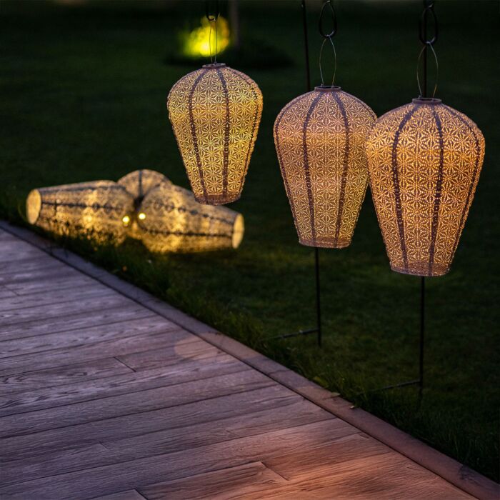 Lumiz Solar-Lampion «Balloon XL», wetterfest, 50x35 cm