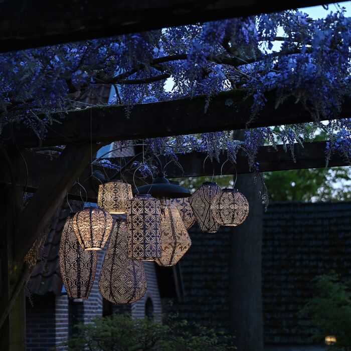 Lumiz Solar-Lampion «Balloon XL», wetterfest, 50x35 cm