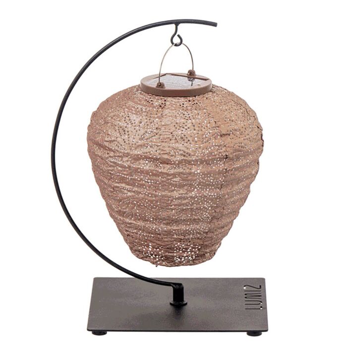 Lumiz Lampion-Tischhalter, aus Metall, Ø 31 cm