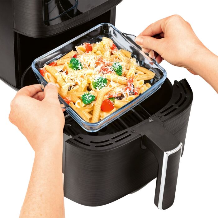 Gourmetmaxx plat à four en verre borosilicate, résistant à la chaleur