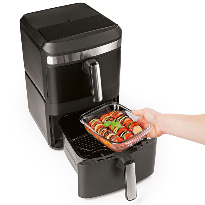 Gourmetmaxx plat à four en verre, résistant à la chaleur jusqu'à 460 °C