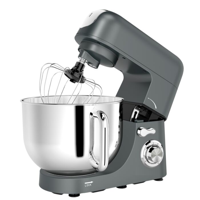 Ohmex Küchenmaschine 3in1, 8-l-Schüssel, Fleischwolf, Mixeraufsatz