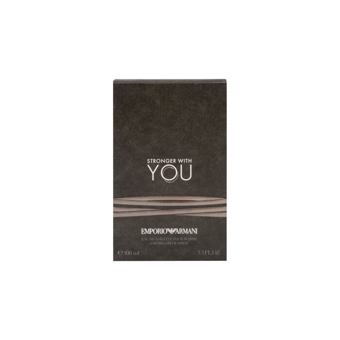 Giorgio Armani Eau de Toilette «Stronger with You», aromatischer Herrenduft, 100 ml