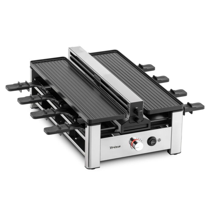 Appareil à raclette Trisa Pure Melt, avec évacuation des fumées et filtre à charbon actif