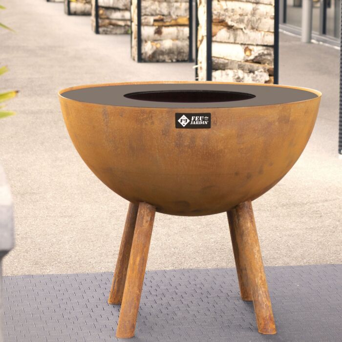 Feu du Jardin Gartenfeuer «Lumio 60», Feuerschale mit Grillfunktion, Ø 60 cm