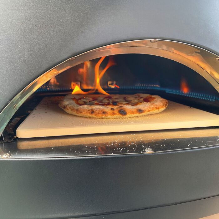 Sunset BBQ Gas-Pizzaofen «Como», bis 500 ºC, mit Cordieritstein