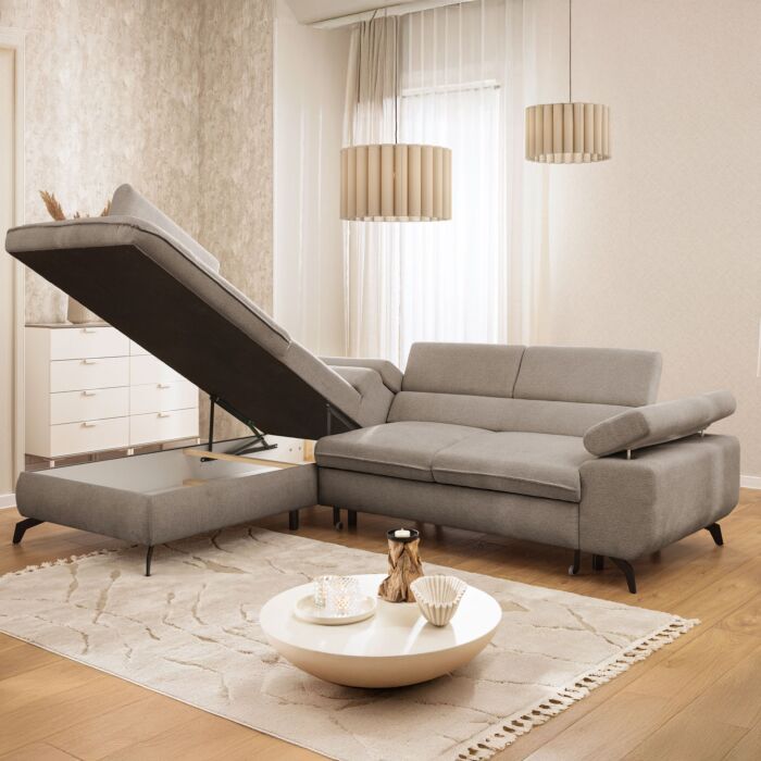 Ecksofa «Marengo» mit Bettfunktion