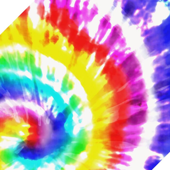 Egeria Strandtuch «Rainbow Swirl», 90 x 180 cm