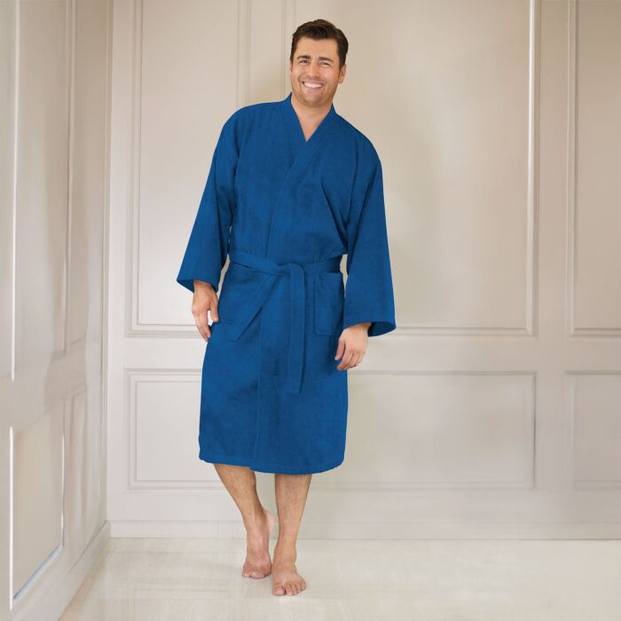 Unisex Bademantel «Elias», Walkfrottee
