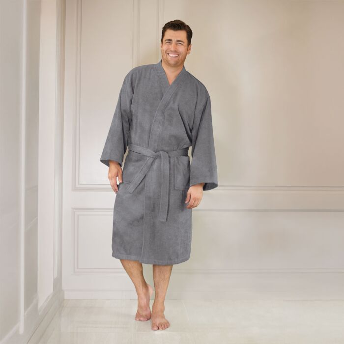 Unisex Bademantel «Elias», Walkfrottee