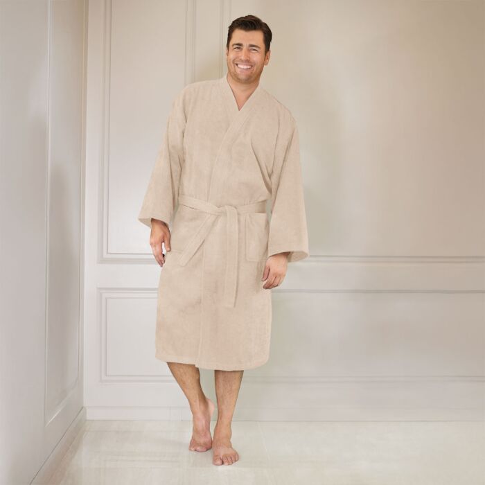 Unisex Bademantel «Elias», Walkfrottee
