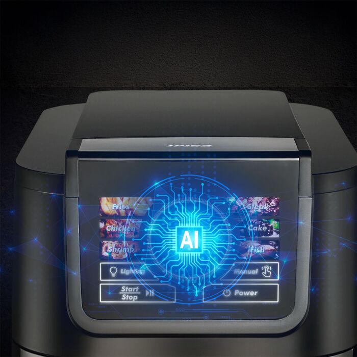Trisa Heissluftfritteuse «Ai Fry Pro», KI-Technologie, 5 l Fassungsvermögen