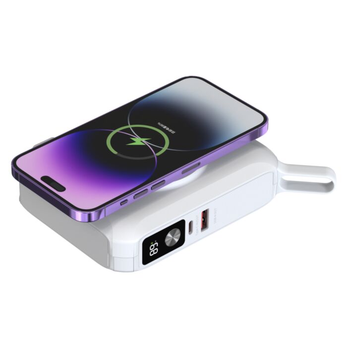 Welltravel 5-in-1 Reise-Ladegerät, Powerbank mit 15 000 mAh und Weltsteckern