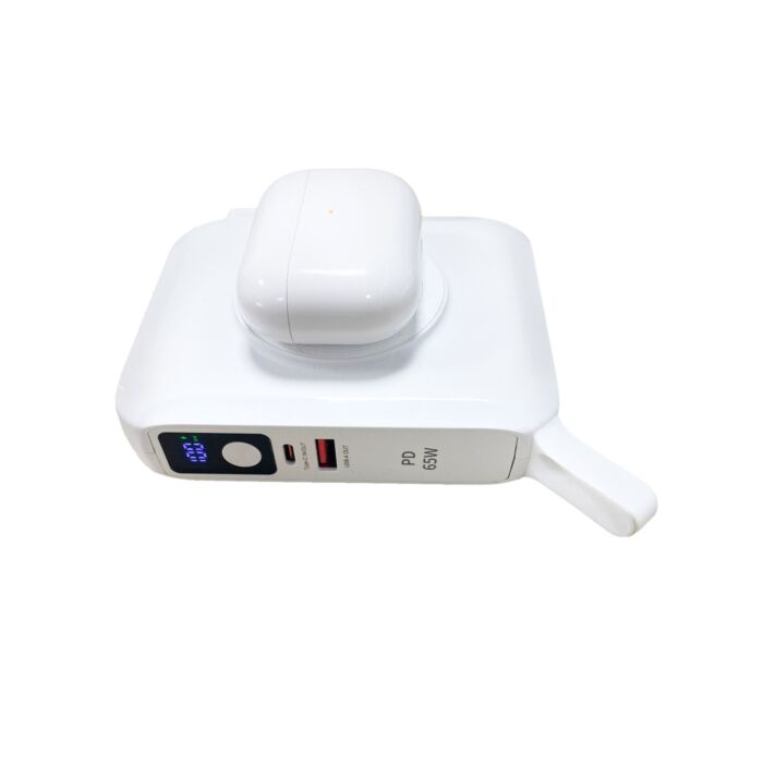 Welltravel 5-in-1 Reise-Ladegerät, Powerbank mit 15 000 mAh und Weltsteckern