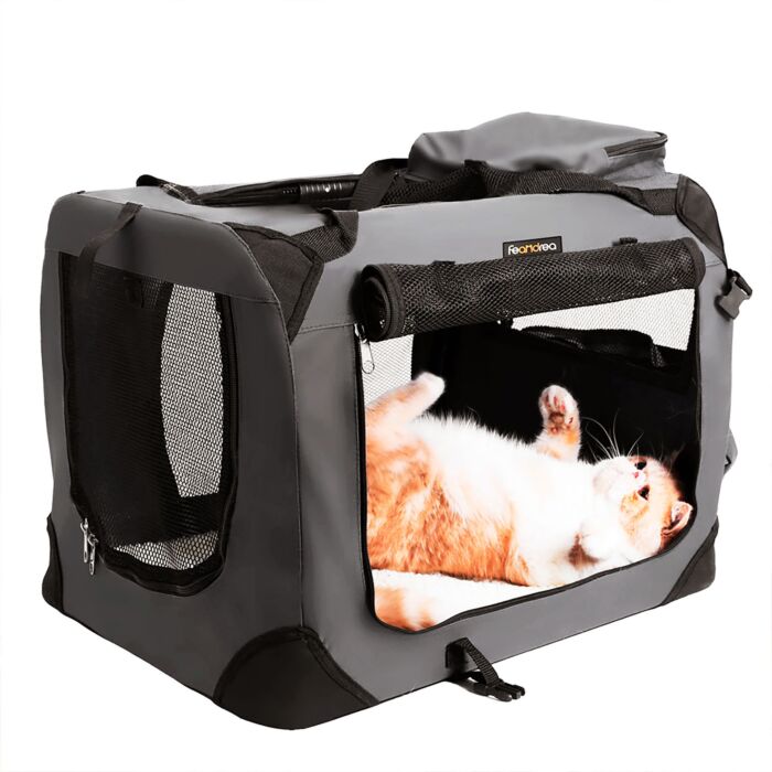 Sac de transport pour chien «Feandrea», gris